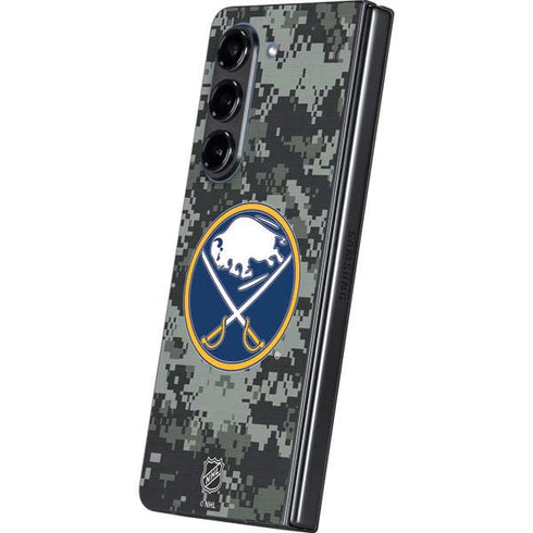 NHL Buffalo Sabres Camo Galaxy Z Fold5 5G Skin